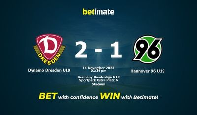 دینامو درسدن U19 vs هانوفر 96 U19 پیش بینی، شانس و نکات شرط بندی 11/11/2023