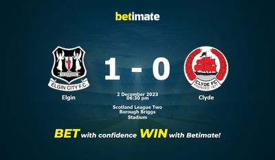 Elgin vs Clyde پیش بینی، شانس و نکات شرط بندی 12/02/2023