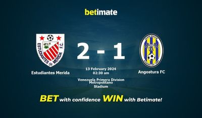 Estudiantes Merida vs Angostura FC پیش بینی، شانس و نکات شرط بندی 02/12/2024