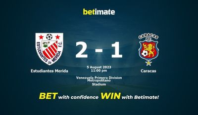 Estudiantes Merida vs Caracas پیش بینی، شانس و نکات شرط بندی 08/05/2023