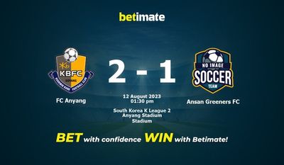 FC Anyang vs Ansan Greeners پیش بینی، شانس و نکات شرط بندی 08/12/2023