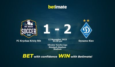 FC Kryvbas Kriviy Rih vs Dynamo Kiev پیش بینی، شانس و نکات شرط بندی 11/12/2023