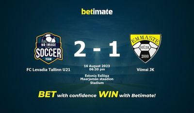 FC Levadia Tallinn U21 vs Viimsi JK پیش بینی، شانس و نکات شرط بندی 2023/08/16