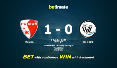 FC Sion vs Wil 1900 پیش بینی، شانس و نکات شرط بندی 10/06/2023