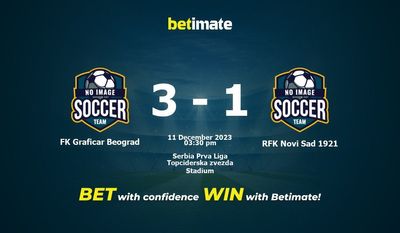FK Graficar Beograd vs RFK Novi Sad 1921 پیش بینی، شانس و نکات شرط بندی 12/11/2023