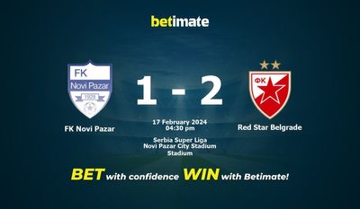 FK Novi Pazar vs Red Star بلگراد پیش بینی، شانس و نکات شرط بندی 2024/02/17