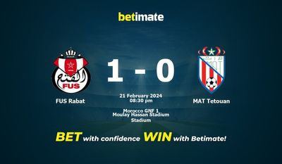 FUS Rabat vs MAT Tetouan پیش بینی، شانس و نکات شرط بندی 2024/02/21