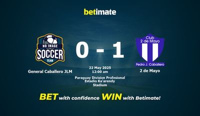 General Caballero JLM vs 2 de Mayo Prediction، شانس و نکات شرط بندی 2025/05/21