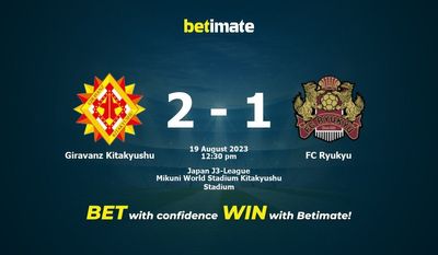 Giravanz Kitakyushu vs FC Ryukyu پیش بینی، شانس و نکات شرط بندی 2023/08/19