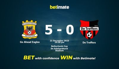 Go Ahead Eagles vs De Treffers Prediction، Odds & نکات شرط بندی 2023/12/21