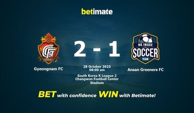 Gyeongnam FC vs Ansan Greeners FC پیش بینی، شانس و نکات شرط بندی 2023/10/28