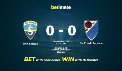 HNK Sibenik vs NK Zrinski Jurjevac پیش بینی، شانس و نکات شرط بندی 09/01/2023