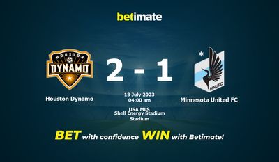 پیش بینی، شانس و نکات شرط بندی هیوستون دینامو مقابل مینه سوتا یونایتد FC 2023/07/13