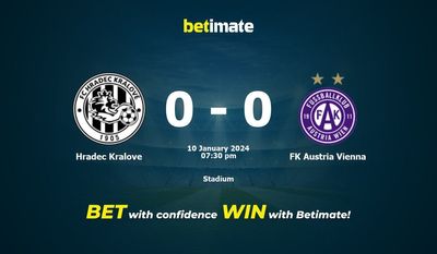Hradec Kralove vs FK Austria Vienna پیش بینی، شانس و نکات شرط بندی 01/10/2024