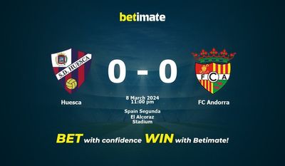 پیش بینی، شانس و نکات شرط بندی Huesca vs FC Andorra 2024/03/08