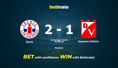 Iberia vs Deportes Valdivia پیش بینی، شانس و نکات شرط بندی 2023/10/14