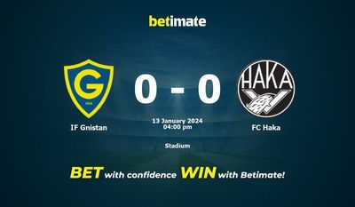 پیش بینی، شانس و نکات شرط بندی IF Gnistan vs FC Haka 2024/01/13