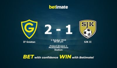 IF Gnistan vs SJK II پیش بینی، شانس و نکات شرط بندی 10/01/2023