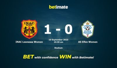 INAC Leonessa Women vs AS Elfen زنان پیش بینی، شانس و نکات شرط بندی 09/10/2023