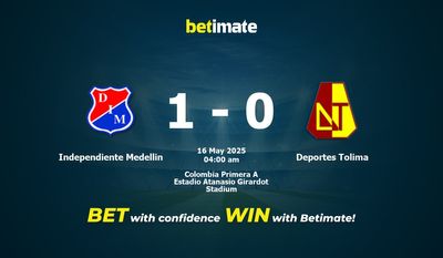 Independiente Medellin vs Deportes Tolima پیش بینی، شانس و نکات شرط بندی 2025/05/16