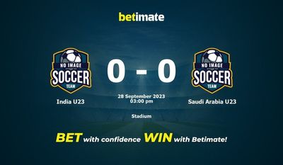 هند U23 مقابل عربستان سعودی U23 پیش بینی، شانس و نکات شرط بندی 2023/09/28