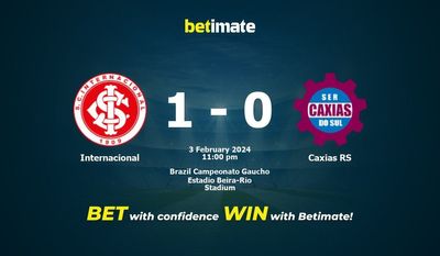 اینترناسیونال vs Caxias RS پیش بینی، شانس و نکات شرط بندی 02/03/2024