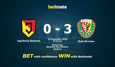 Jagiellonia Bialystok vs Slask Wroclaw پیش بینی، شانس و نکات شرط بندی 2023/09/26