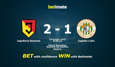 Jagiellonia Bialystok vs Zaglebie Lubin پیش بینی، شانس و نکات شرط بندی 2023/10/20