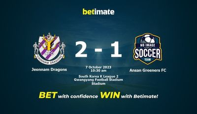 Jeonnam Dragons vs Ansan Greeners FC پیش بینی، شانس و نکات شرط بندی 10/07/2023