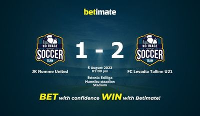 پیش بینی، شانس و نکات شرط بندی JK Nomme United vs FC Levadia Tallinn U21 08/05/2023