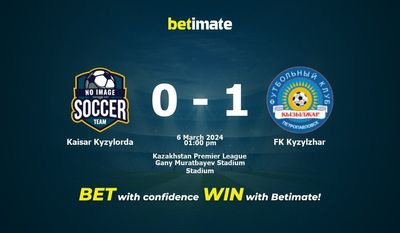 Kaisar Kyzylorda vs FK Kyzylzhar پیش بینی، شانس و نکات شرط بندی 03/06/2024