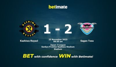 Kashiwa Reysol vs Sagan Tosu پیش بینی، شانس و نکات شرط بندی 2023/11/25