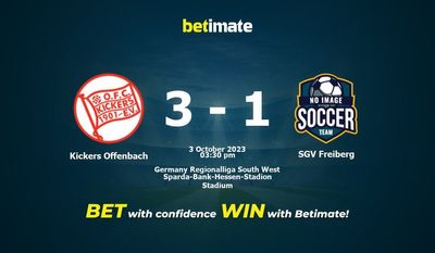 Kickers Offenbach vs SGV Freiberg پیش بینی، شانس و نکات شرط بندی 10/03/2023