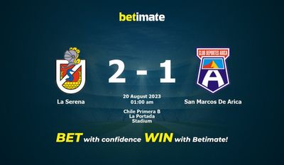 La Serena vs San Marcos De Arica پیش بینی، شانس و نکات شرط بندی 2023/08/19