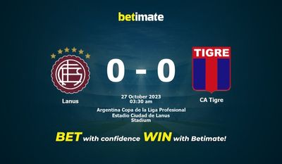 Lanus vs CA Tigre Prediction، شانس و نکات شرط بندی 2023/10/27