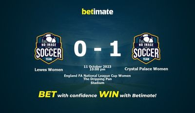 Lewes Women vs Crystal Palace زنان پیش بینی، شانس و نکات شرط بندی 10/11/2023