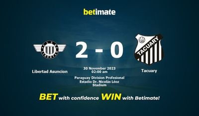 Libertad Asuncion vs Tacuary Prediction، شانس و نکات شرط بندی 2023/11/29