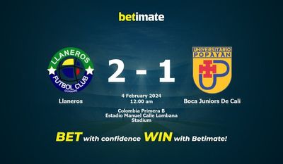 Llaneros vs Boca Juniors De Cali پیش بینی، شانس و نکات شرط بندی 02/03/2024