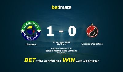 Llaneros vs Cucuta Deportivo پیش بینی، شانس و نکات شرط بندی 10/11/2023