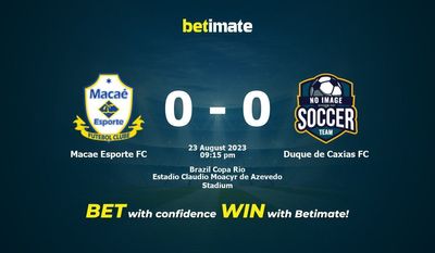 Macae Esporte FC vs Duque de Caxias FC پیش بینی، شانس و نکات شرط بندی 2023/08/23