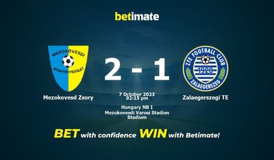 Mezokovesd Zsory vs Zalaegerszegi TE پیش بینی، شانس و نکات شرط بندی 10/07/2023