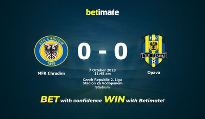 MFK Chrudim vs Opava پیش بینی، شانس و نکات شرط بندی 10/07/2023