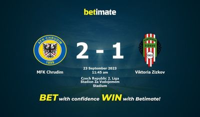 MFK Chrudim vs Viktoria Zizkov پیش بینی، شانس و نکات شرط بندی 2023/09/23