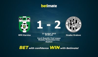 MFK Karvina vs Hradec Kralove پیش بینی، شانس و نکات شرط بندی 2023/10/21