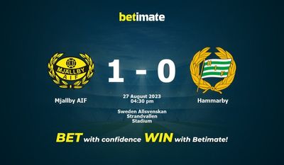 Mjallby AIF vs Hammarby Prediction، شانس و نکات شرط بندی 2023/08/27
