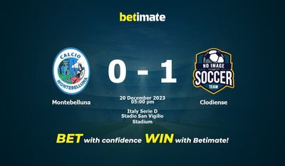 Montebelluna vs Clodiense پیش بینی، شانس و نکات شرط بندی 2023/12/20