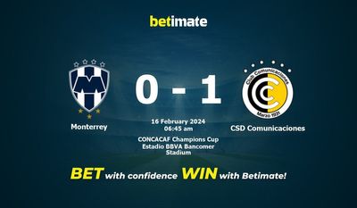 Monterrey vs CSD Counicaciones پیش بینی، شانس و نکات شرط بندی 2024/02/16