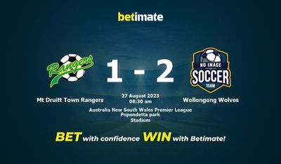 Mt Druitt Town Rangers vs Wollongong Wolves پیش بینی، شانس و نکات شرط بندی 2023/08/27