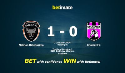 Nakhon Ratchasima vs Chainat FC پیش بینی، شانس و نکات شرط بندی 01/07/2024