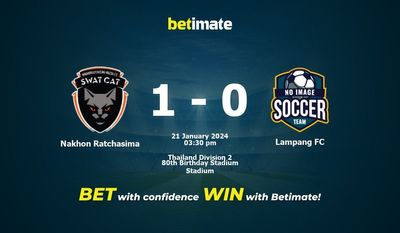 Nakhon Ratchasima vs Lampang FC پیش بینی، شانس و نکات شرط بندی 2024/01/21